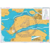British Admiralty Nautical Chart 428: Denmark – Limfjorden, Løgstør to Aalborg